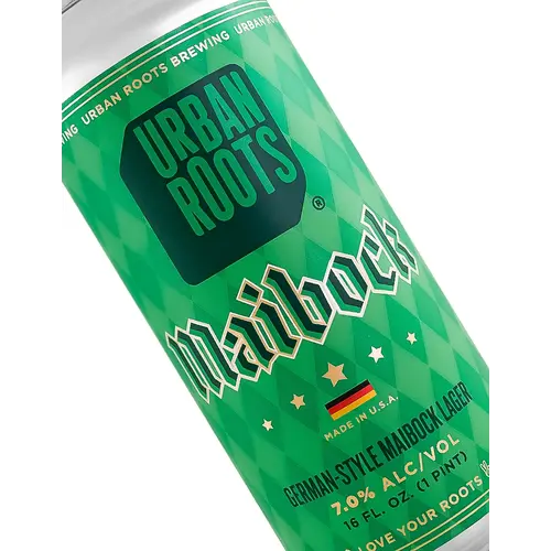 Urban Roots Brewing "Maibock" German Style Maibock Lager 16oz Can - Sacramento, CA
