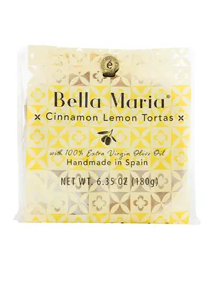 Bella Maria Cinnamon Lemon Tortas 6.35oz, Seville, Spain