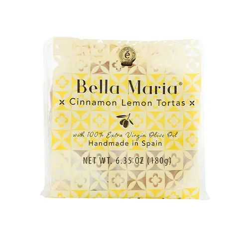 Bella Maria Cinnamon Lemon Tortas 6.35oz, Seville, Spain