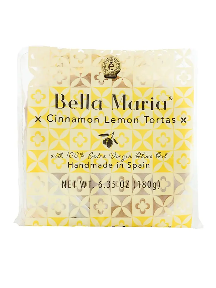Bella Maria Cinnamon Lemon Tortas 6.35oz, Seville, Spain