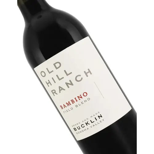 Bucklin "Bambino" 2023 Red Field Blend, Old Hill Ranch, Sonoma Valley