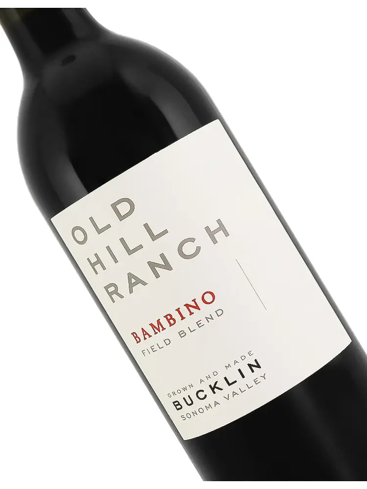 Bucklin "Bambino" 2023 Red Field Blend, Old Hill Ranch, Sonoma Valley