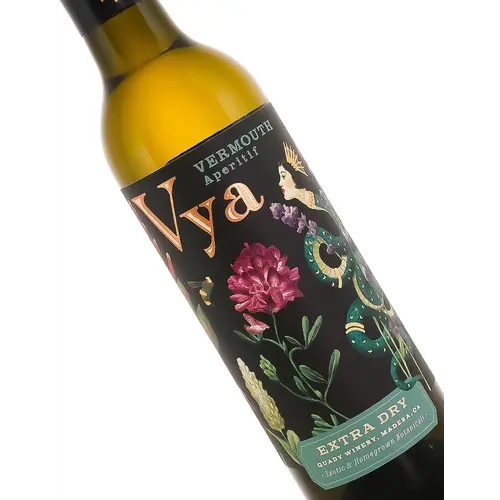 Quady Vya Extra Dry Vermouth, California - Half Bottle