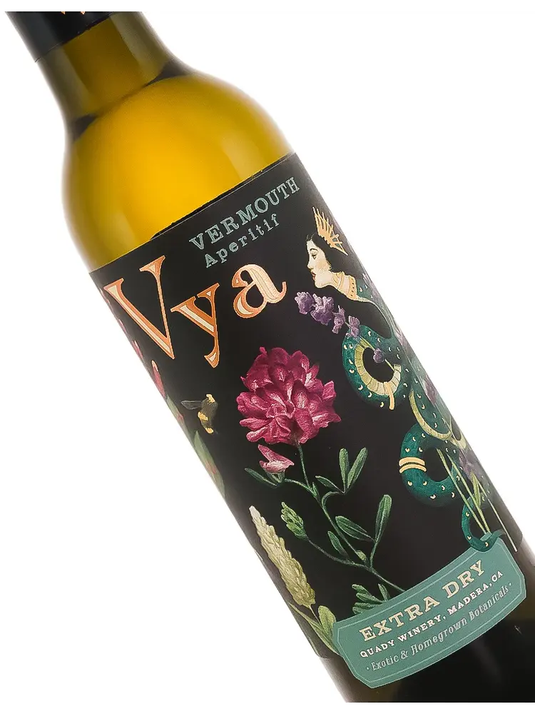 Quady Vya Extra Dry Vermouth, California - Half Bottle