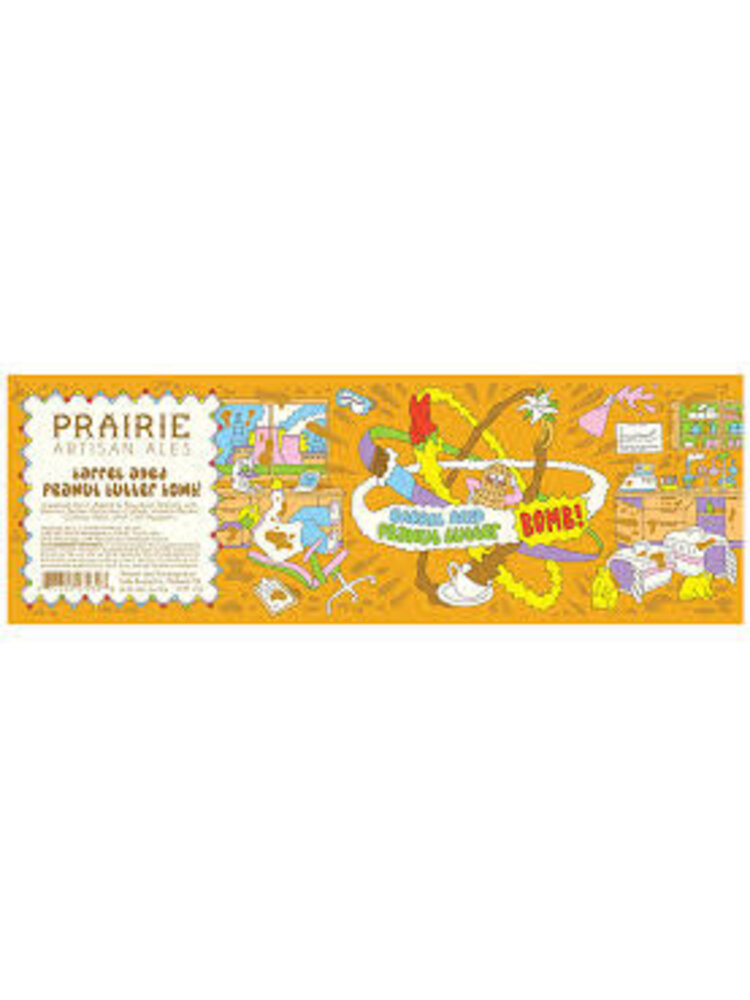 Prairie Artisan Ales "Peanut Butter Bomb!" Barrel-Aged Imperial Stout 12oz Bottle - Oklahoma