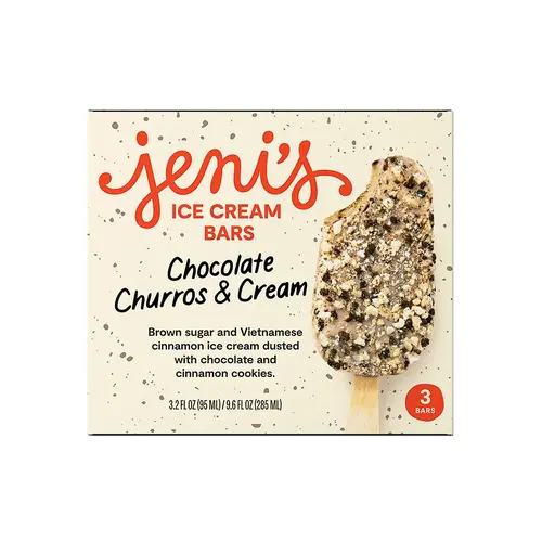 Jeni's "Chocolate Churros & Cream" Ice Cream Bars, Ohio