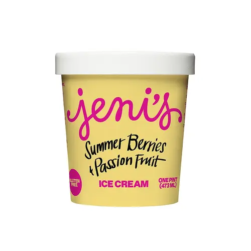 Jeni's "Summer Berries & Passion Fruit" Ice Cream Pint, Ohio
