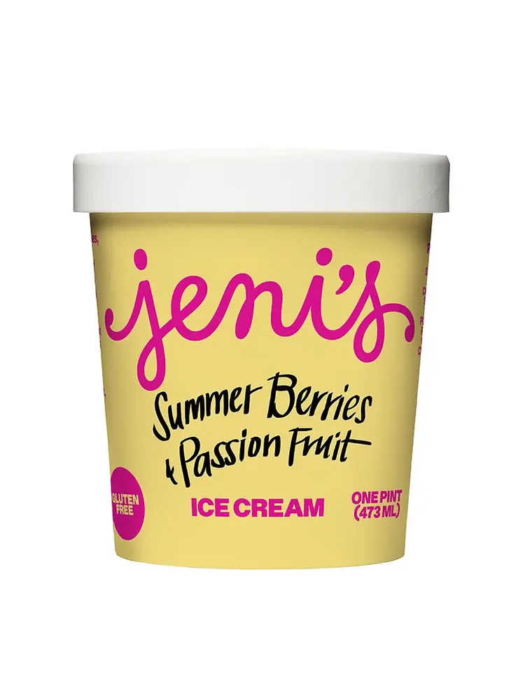 Jeni's "Summer Berries & Passion Fruit" Ice Cream Pint, Ohio