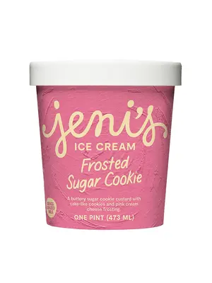 Jeni's "Frosted Sugar Cookie" Ice Cream Pint, Ohio
