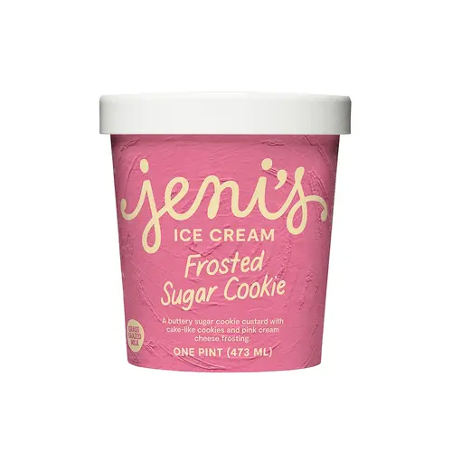Jeni's "Frosted Sugar Cookie" Ice Cream Pint, Ohio