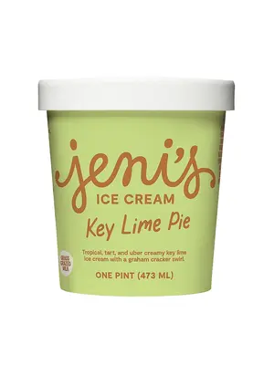 Jeni's "Key Lime Pie" Ice Cream Pint, Ohio