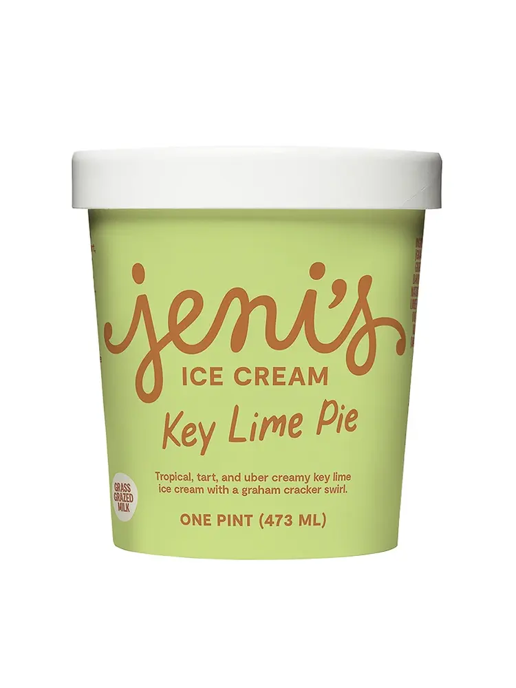 Jeni's "Key Lime Pie" Ice Cream Pint, Ohio