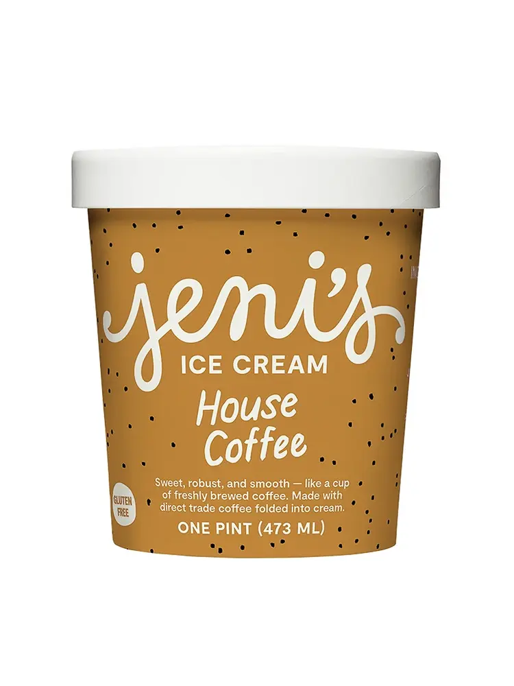 Jeni's "House Coffee" Ice Cream Pint, Ohio