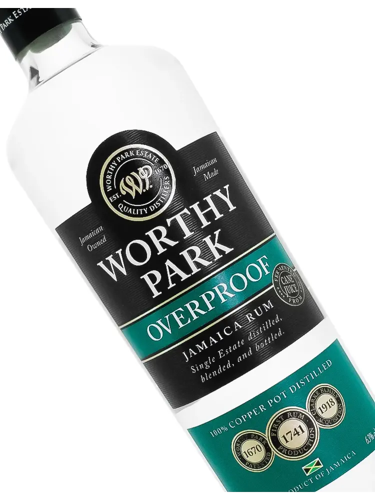 Worthy Park "Overproof" Jamaica Rum