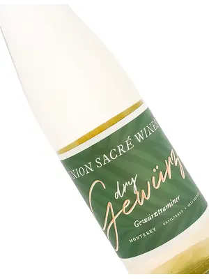 Union Sacre 2025 Dry Gewurztraminer Unfiltered Skin Contact, Monterey