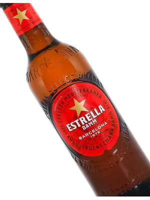 Estrella Damm Lager 11.2oz Bottle - Barcelona, Spain