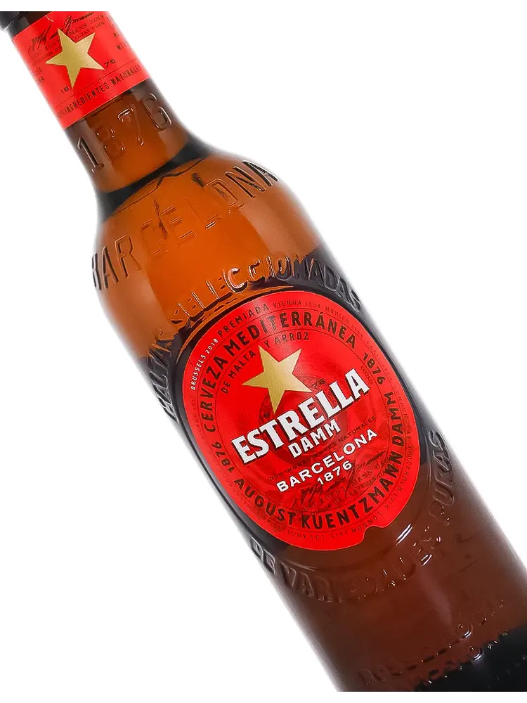 Estrella Damm Lager 11.2oz Bottle - Barcelona, Spain