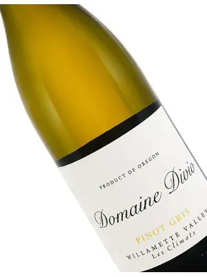 Domaine Divio 2024 "Les Climats" Pinot Gris, Willamette Valley Oregon