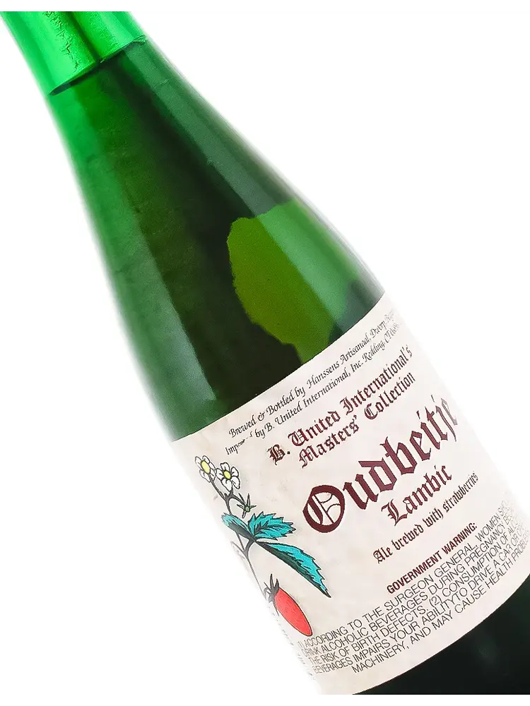 Hanssens "Oudbeitje" Lambic Ale Brewed With Strawberries 375ml Bottle - Belgium