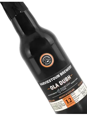 Harviestoun Brewery "Ola Dubh" Special 12 Reserve Whisky Casks 330ml Bottle - Scotland