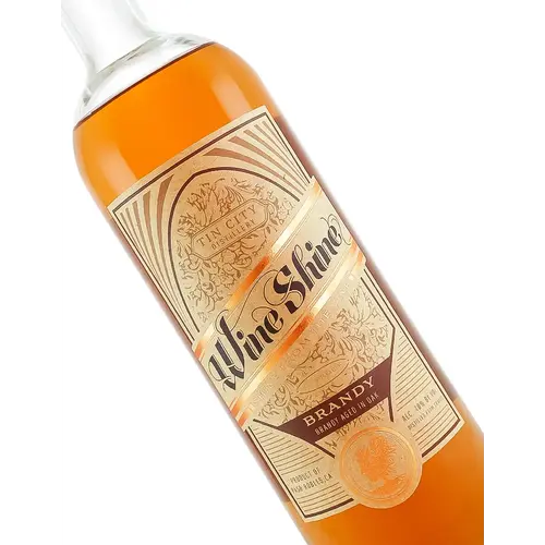Tin City Distillery "Wine Shine" Brandy Aged In Oak, Paso Robles