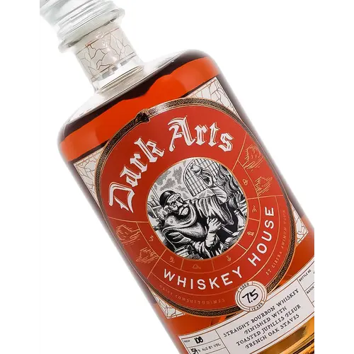 Dark Arts Whiskey House Straight Bourbon Whiskey Finished With Toasted Jupilles Fleur French Oak Staves