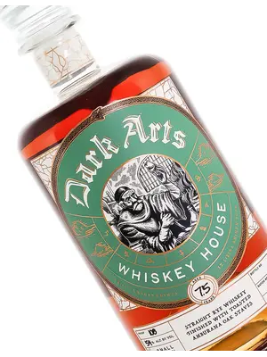 Dark Arts Whiskey House Straight Rye Whiskey Finished With Toasted Amburana Oak Staves