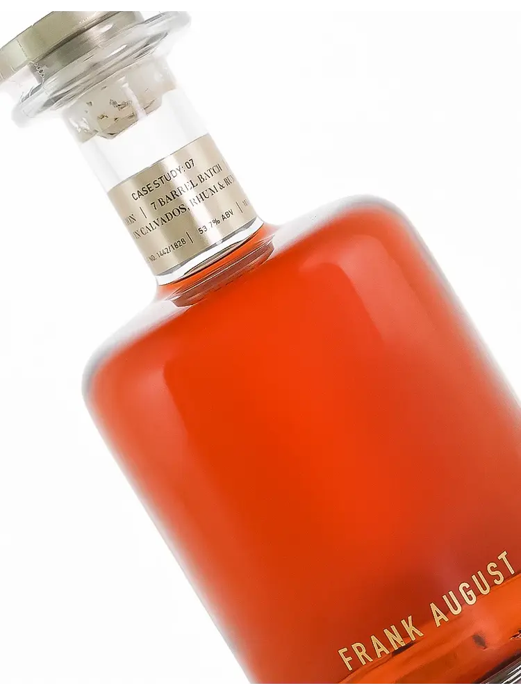 Frank August "Case Study: 07 French Connection" Kentucky Straight Bourbon & Rye Whiskey, Bardstown