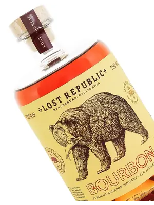 Lost Republic Straight Bourbon Whiskey, Sonoma County