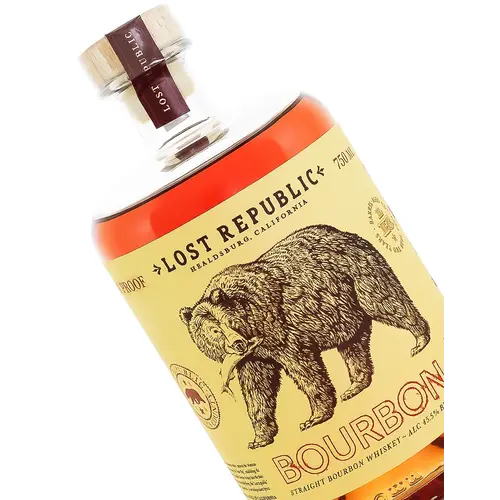 Lost Republic Straight Bourbon Whiskey, Sonoma County