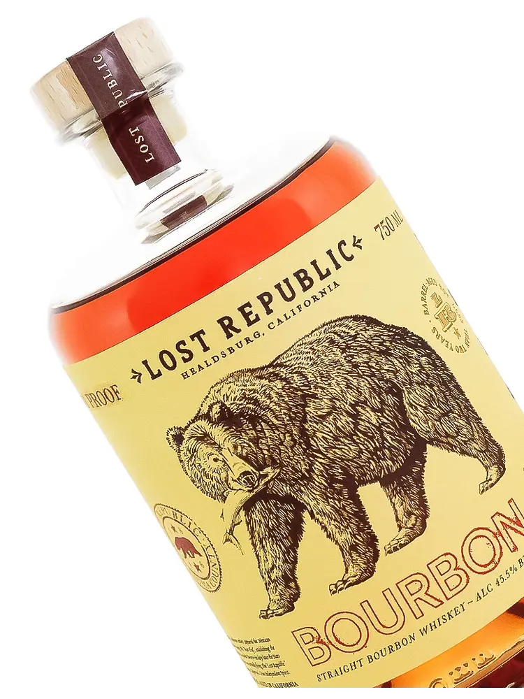 Lost Republic Straight Bourbon Whiskey, Sonoma County