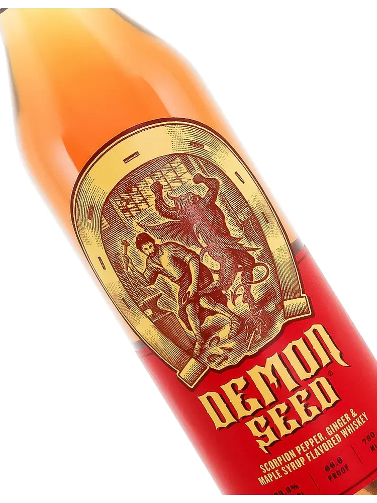 Boston Harbor Distillery "Demon Seed" Scorpion Pepper, Ginger & Maple Syrup Flavored Whiskey