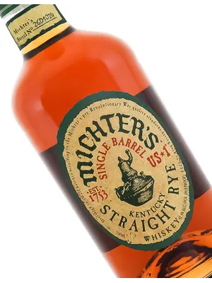 Michter's US 1 Single Barrel Straight Rye Whiskey, Louisville, Kentucky