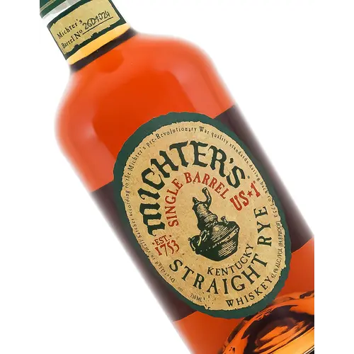 Michter's US 1 Single Barrel Straight Rye Whiskey, Louisville, Kentucky