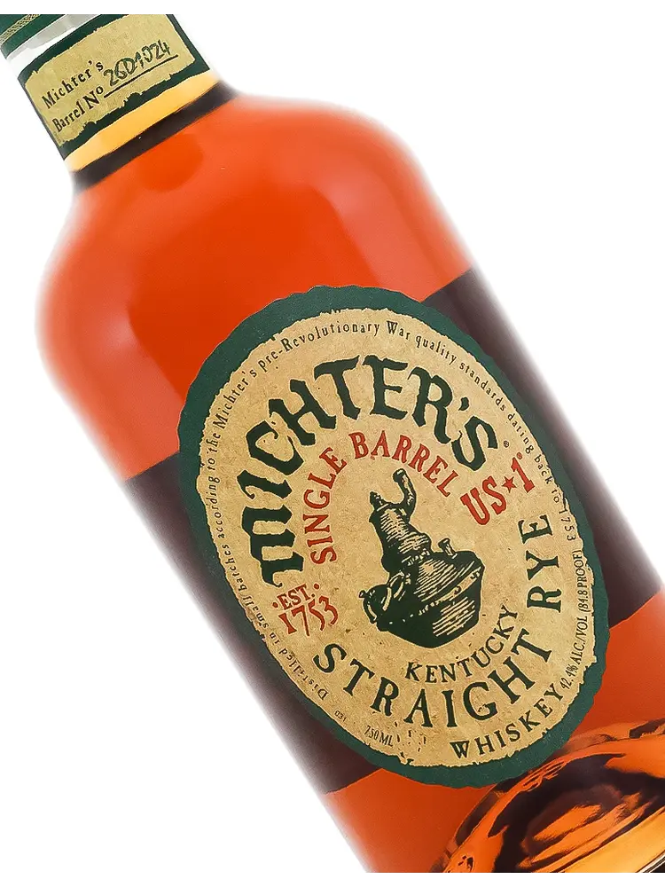 Michter's US 1 Single Barrel Straight Rye Whiskey, Louisville, Kentucky