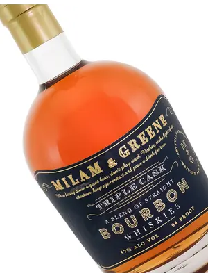 Milam &  Greene Triple Cask Straight Bourbon Whiskey