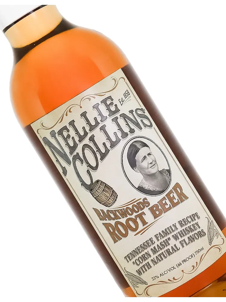 Nellie Collins Backwoods Root Beer Whiskey, Tennessee