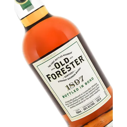 Old Forester 1897 Kentucky Straight Bourbon Whiskey, Bottled in Bond, Louisville, Kentucky