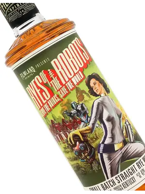 Filmland Spirits "Ryes Of The Robots" Small Batch Straight Rye Whiskey, Los Angeles, California