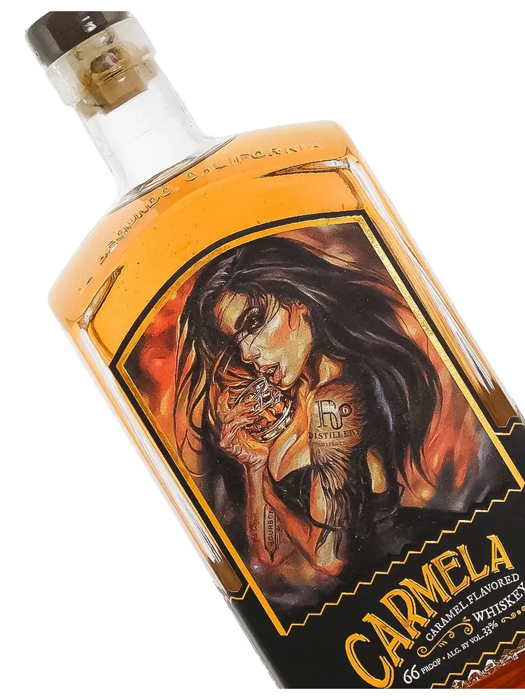 R6 "Carmela" Caramel Flavored Whiskey, El Segundo, California