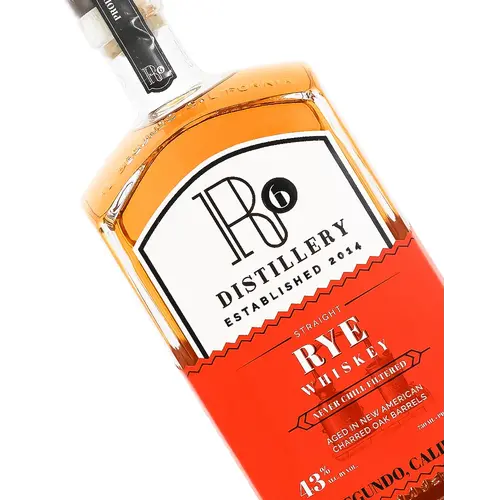 R6 Distillery Straight Rye Whiskey, El Segundo, CA