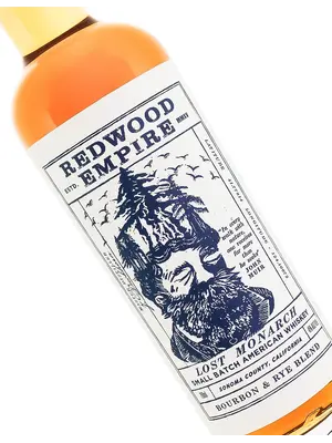 Redwood Empire "Lost Monarch" Bourbon & Rye Blend American Whiskey, Sonoma County, California