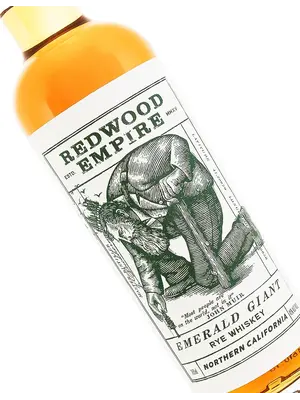 Redwood Empire "Emerald Giant" Rye Whiskey, Sonoma County, California
