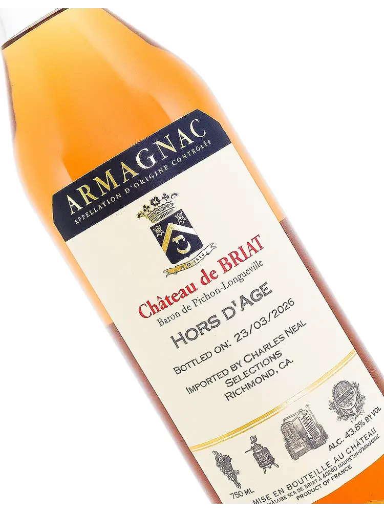 Chateau de Briat Armagnac Hors d'Age, France
