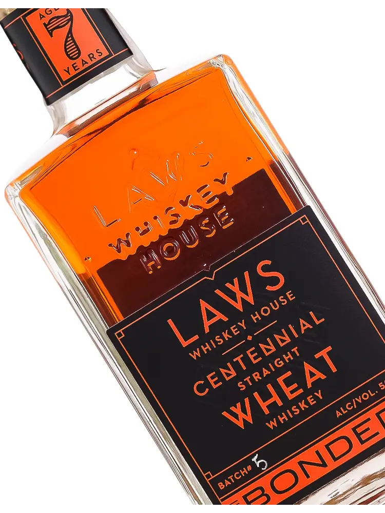 Laws Whiskey House Centennial Straight Wheat Bonded, Denver, Colorado