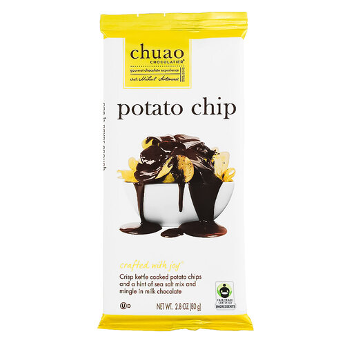 Chuao "Potato Chip" Chocolate Bar 2.8oz, Carlsbad, California