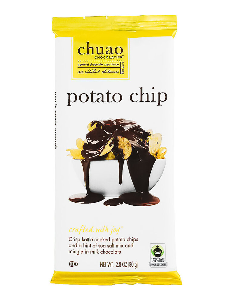 Chuao "Potato Chip" Chocolate Bar 2.8oz, Carlsbad, California