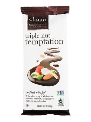 Chuao "Triple Nut Temptation" Chocolate Bar 3.5oz, Carlsbad, California