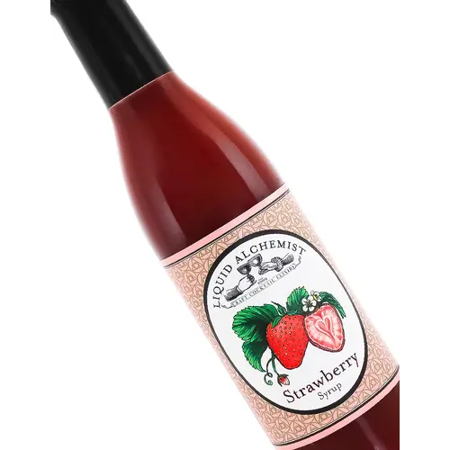 Liquid Alchemist Strawberry Cocktail Syrup 375ml Bottle, California