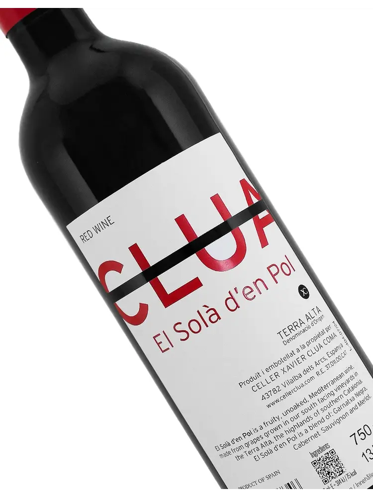 Clua 2023 Tinto El Sola d'en Pol Terra Alta, Catalonia